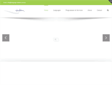 Tablet Screenshot of language-matters.com.au